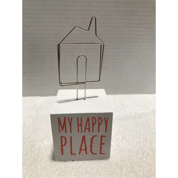 NEW Chalk Couture  Block Photo Holders Car,‎ Star, House and Lightbulb - Picture 9 of 17